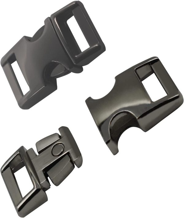 3/8 inch Buckles Quick Side Release Clips Making Belt Strap of  Bracelet Dog Collar Backpack Accessories - Image 2