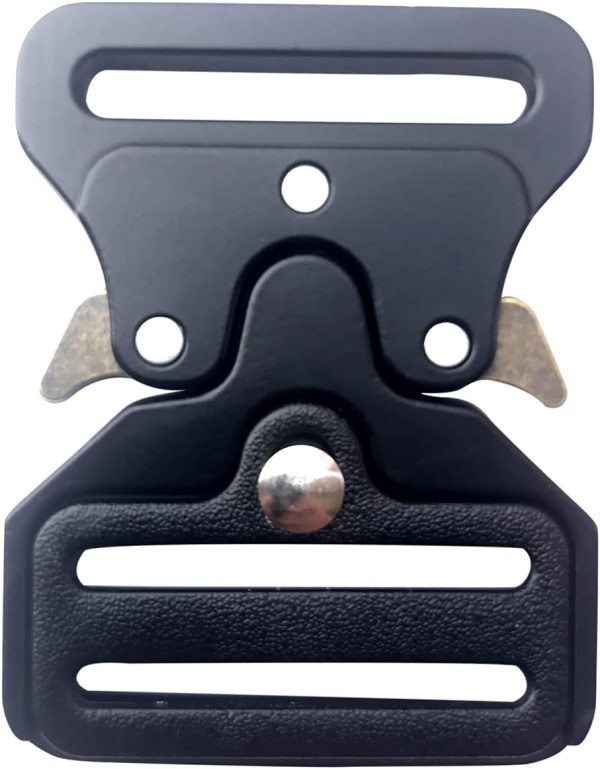 Metal Tactical Belt 1in 2 Pack Quick Release Buckle Replacement - Image 2