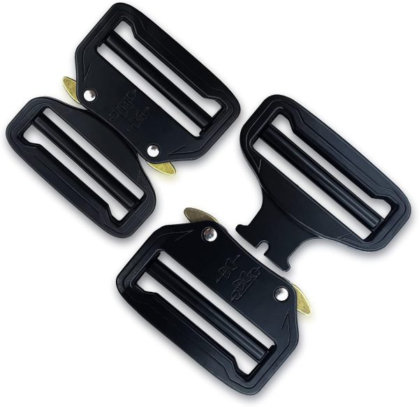 Metal Buckle Dual Adjustable Tactical Belt Buckle,2inch（50mm） Heavy Duty Belt Buckle - Image 2